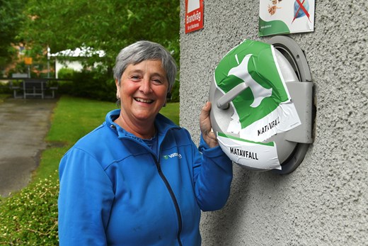 Testprojekt för bättre avfallssortering - Vätterhem